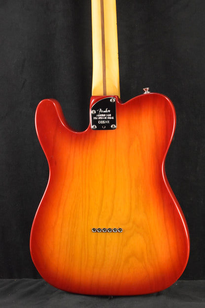 Fender American Professional Telecaster Aged Cherry Burst Maple Fingerboard