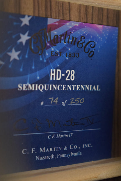 Martin HD-28 Semiquincentennial # 74 of 250