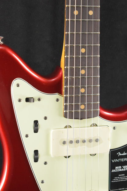 Fender Vintera III Mid '60s Jazzmaster Candy Apple Red Rosewood Fingerboard