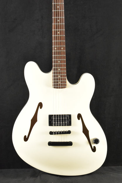 Fender Tom DeLonge Starcaster Satin Olympic White Rosewood Fingerboard