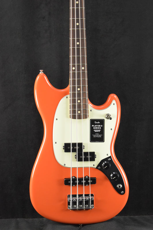 Fender Player II Mustang Bass PJ Rallye Orange Rosewood Fingerboard