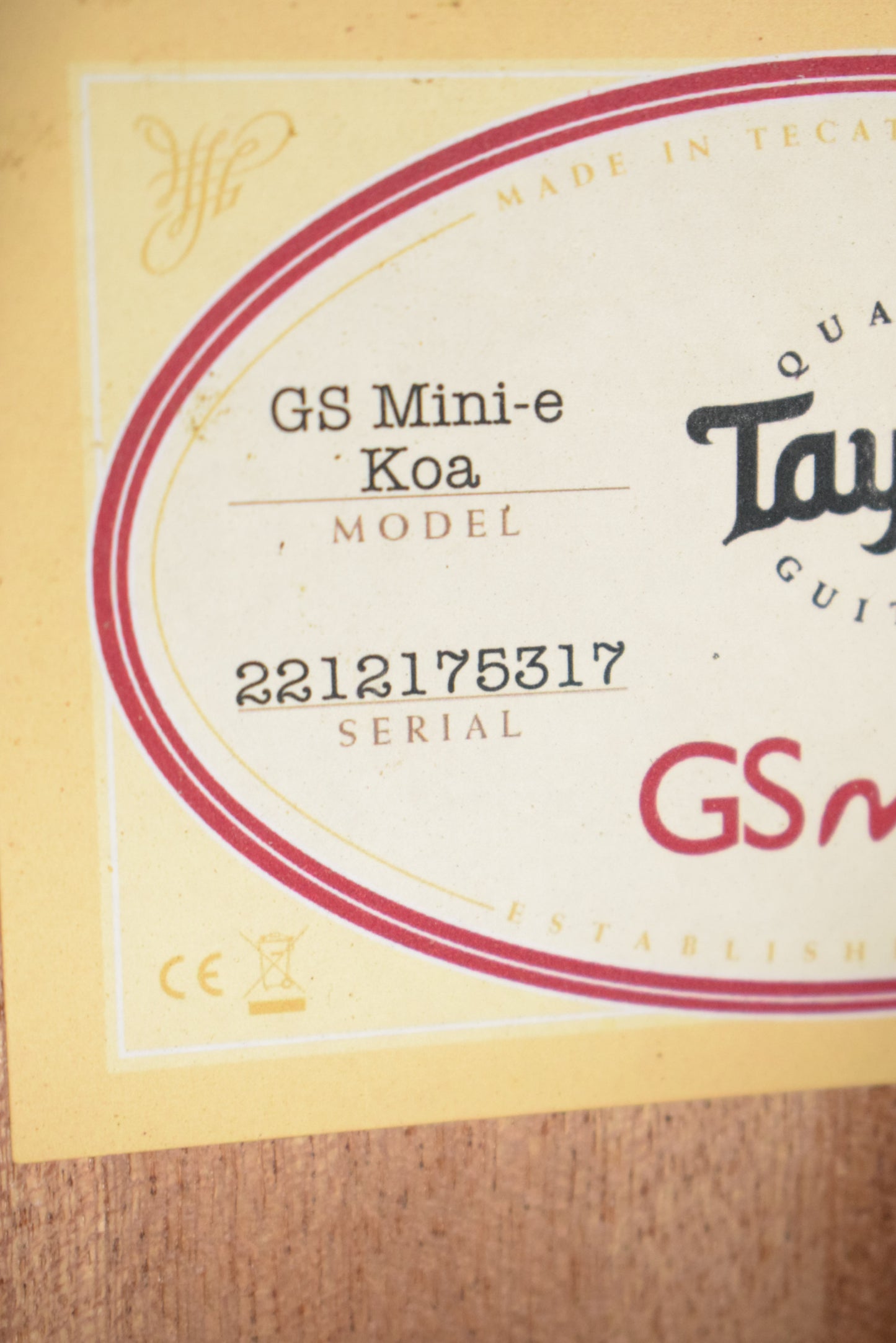 Taylor GS Mini-e Koa