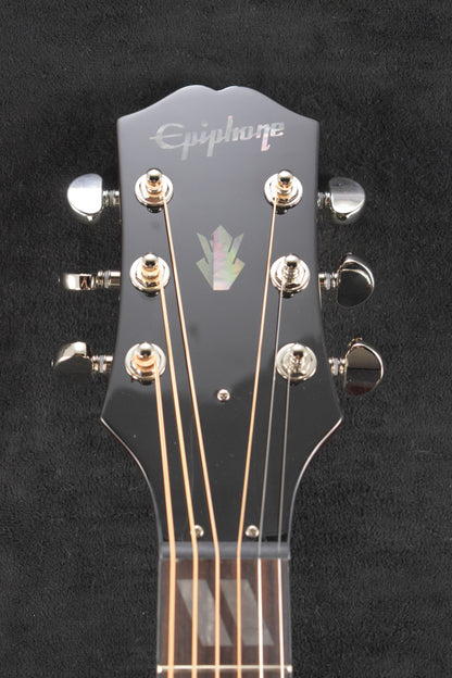 Epiphone Eric Church Hummingbird Dark Studio Cobra Burst w/ Hardshell Case