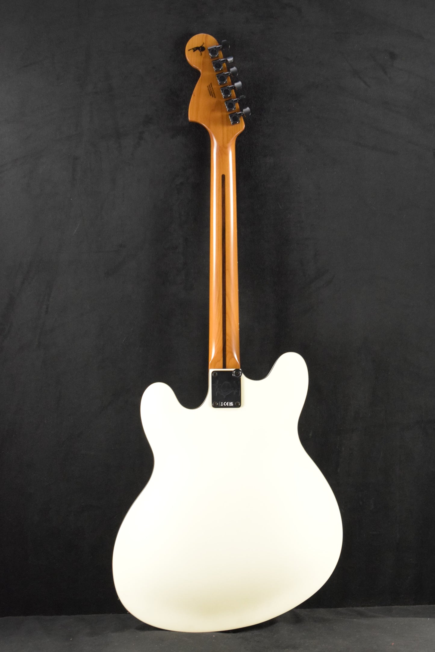 Fender Tom DeLonge Starcaster Satin Olympic White Rosewood Fingerboard