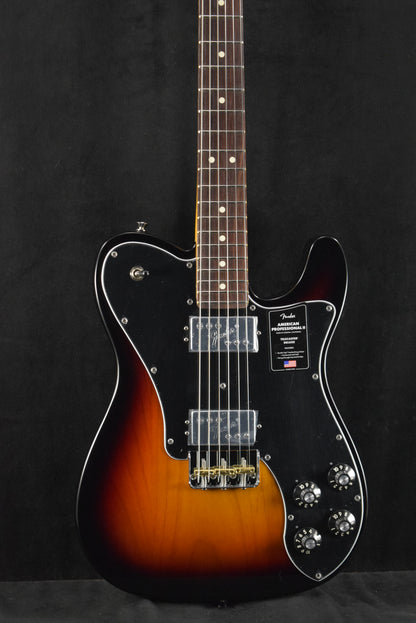 Fender American Professional II Telecaster Deluxe 3-Color Sunburst Rosewood Fingerboard