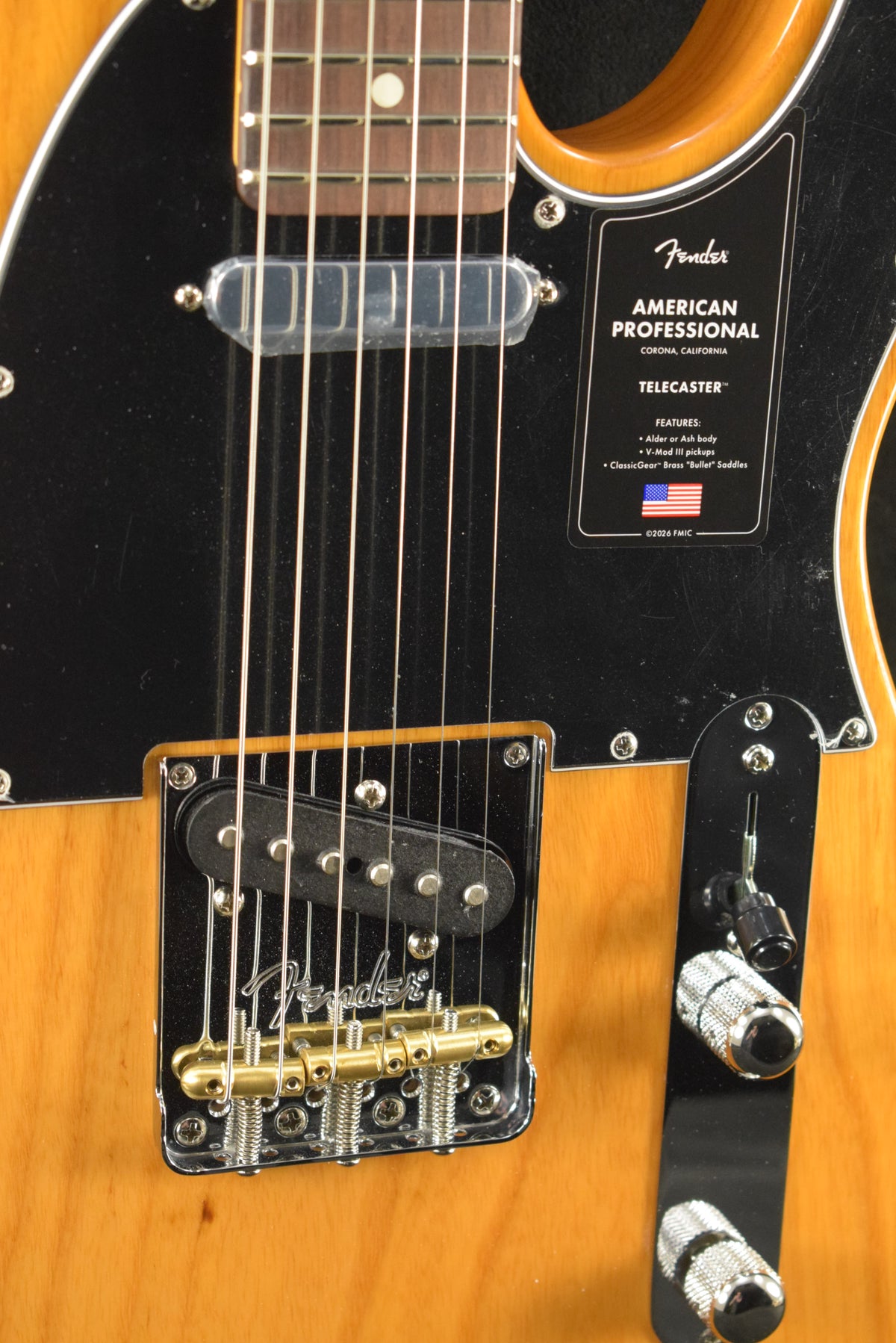 Fender American Professional Telecaster Natural Rosewood Fingerboard