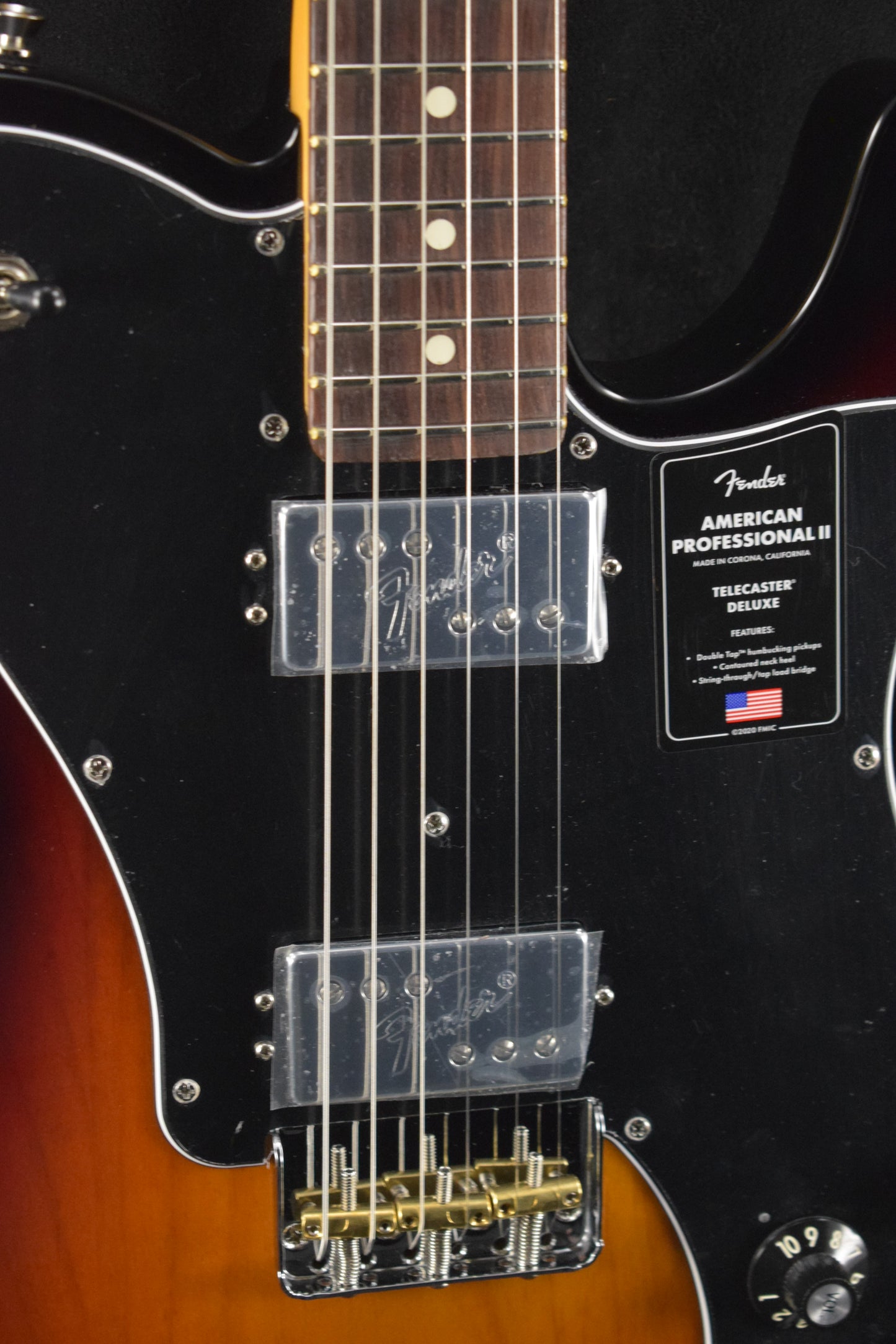 Fender American Professional II Telecaster Deluxe 3-Color Sunburst Rosewood Fingerboard