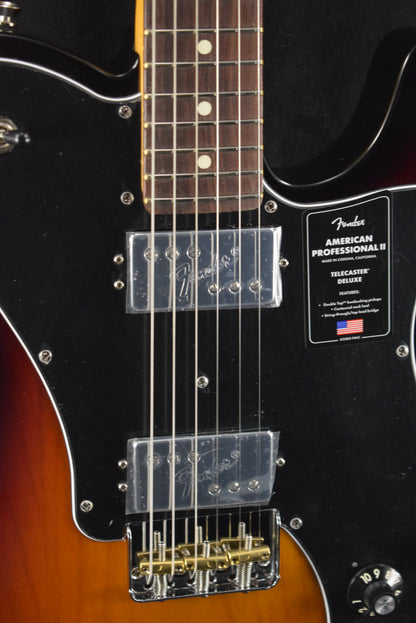 Fender American Professional II Telecaster Deluxe 3-Color Sunburst Rosewood Fingerboard