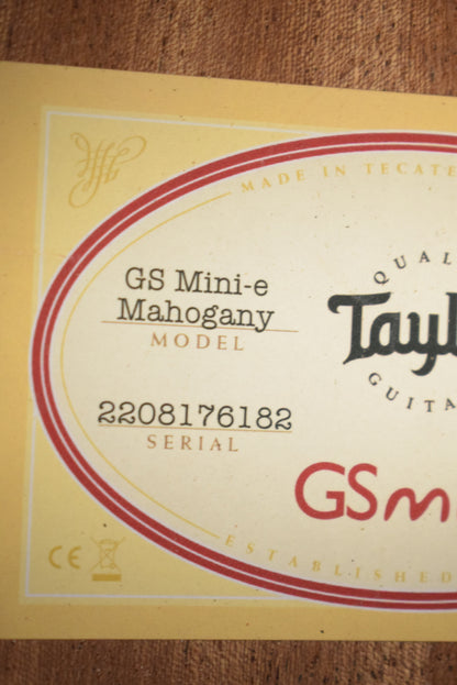 Taylor GS Mini-e Mahogany