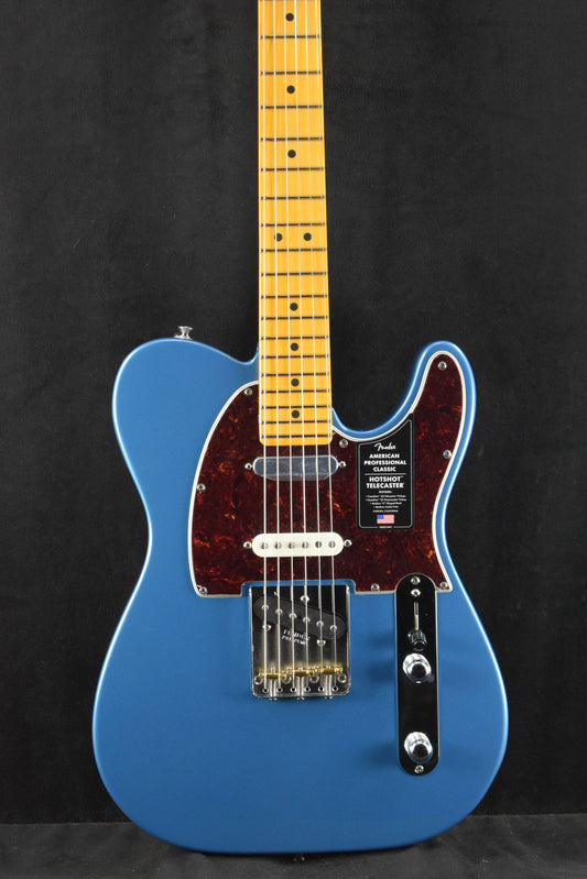Fender American Professional Classic Hotshot Telecaster Faded Lake Placid Blue Maple Fingerboard
