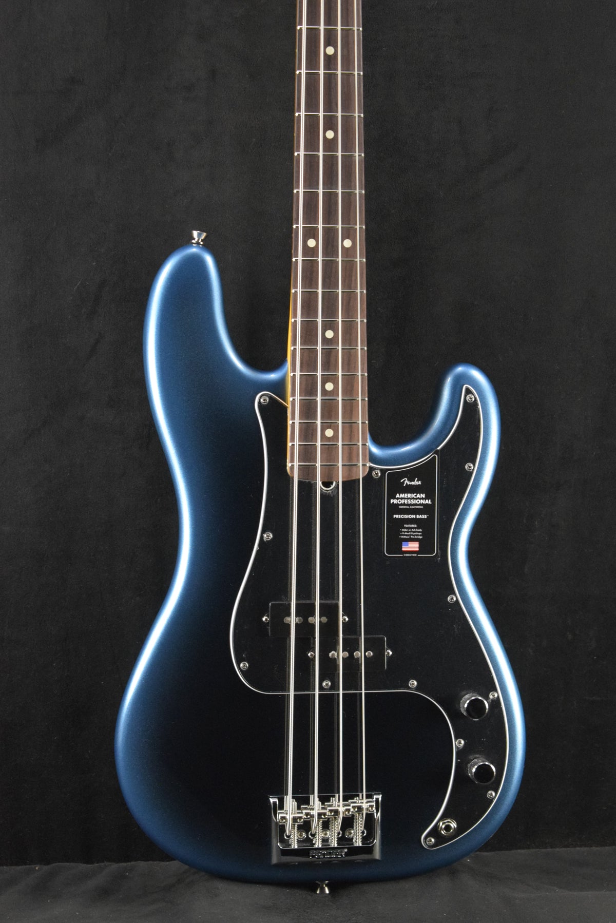 Fender American Professional Precision Bass Dark Night Rosewood Fingerboard