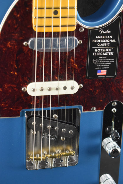 Fender American Professional Classic Hotshot Telecaster Faded Lake Placid Blue Maple Fingerboard