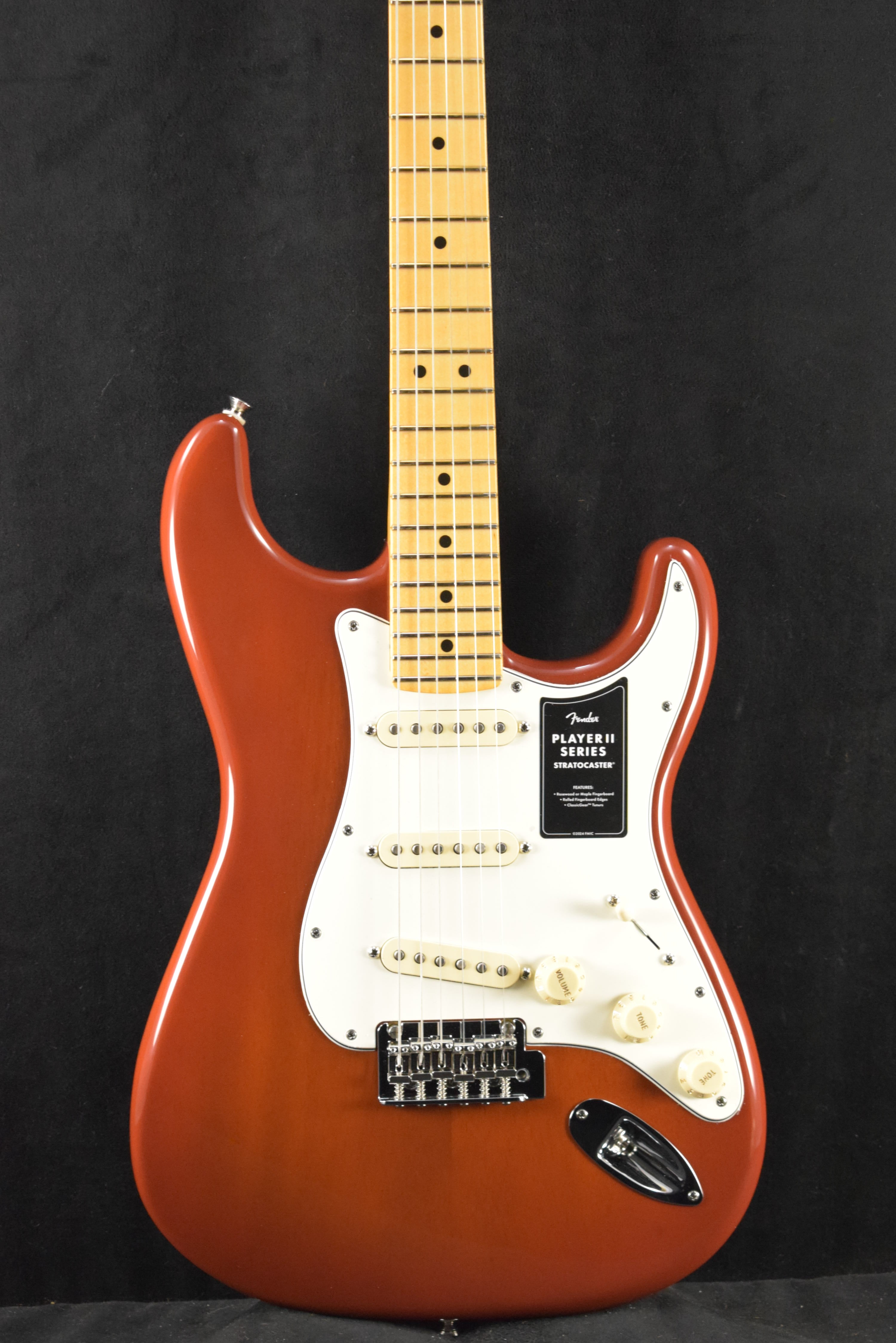 Fender Player II Stratocaster Transparent Mocha Burst Maple