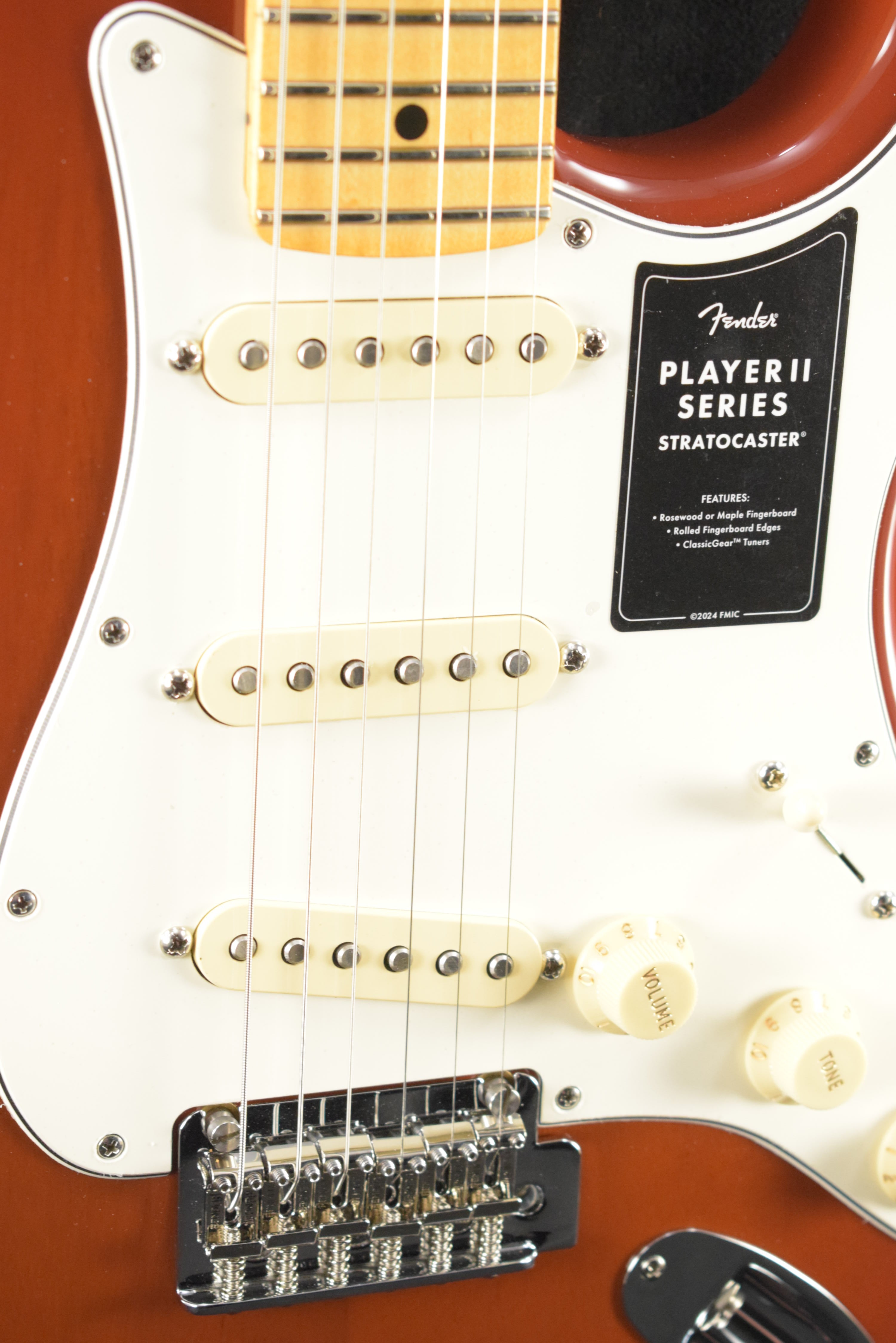 Fender Player II Stratocaster Transparent Mocha Burst Maple