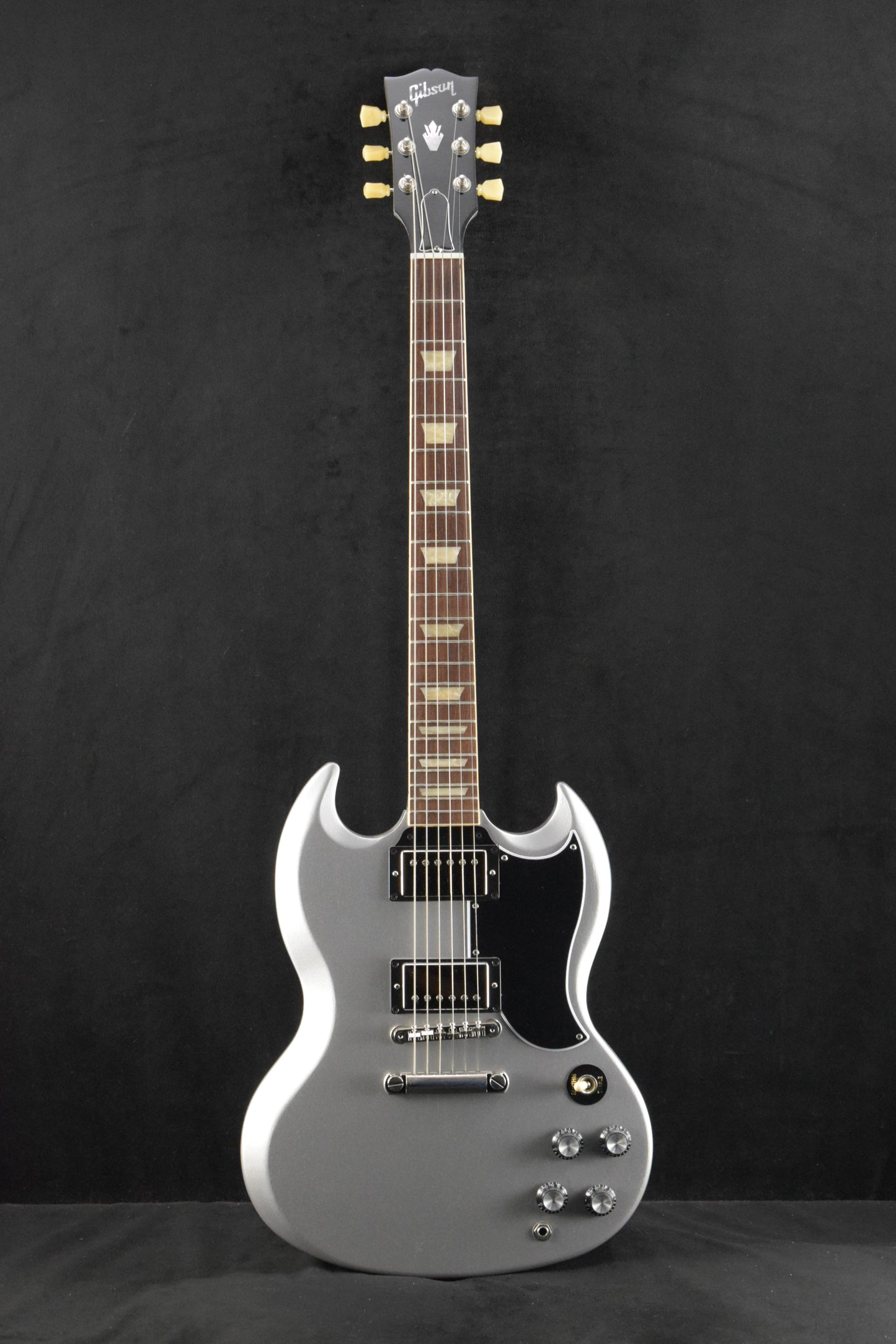 Gibson SG Standard ‘61 Stop Bar Silver Mist