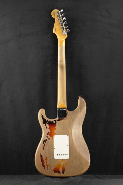 Fender Rory Gallagher Signature Stratocaster Relic 3-Color Sunburst Rosewood Fingerboard