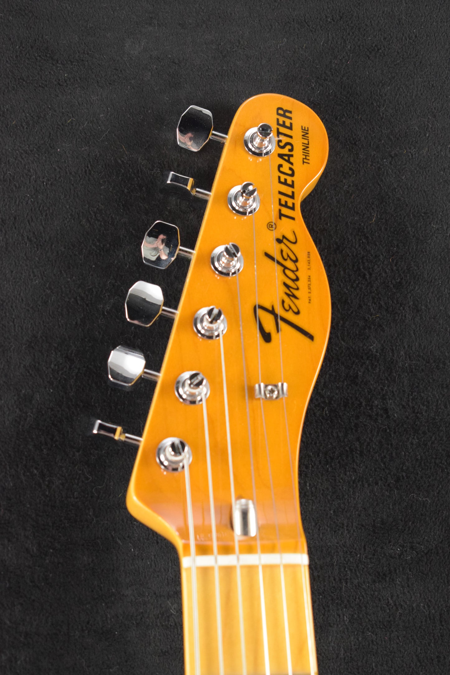 Fender American Vintage II 1972 Telecaster Thinline Candy Apple Red Maple Fingerboard