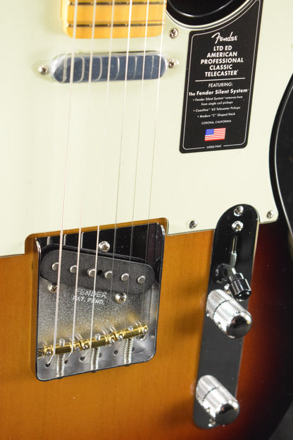 Fender Limited Edition American Professional Classic Telecaster featuring the Fender Silent System 3-Color Sunburst