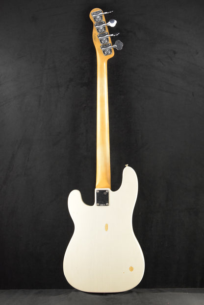 Fender Mike Dirnt Road Worn Precision Bass White Blonde Rosewood Fingerboard