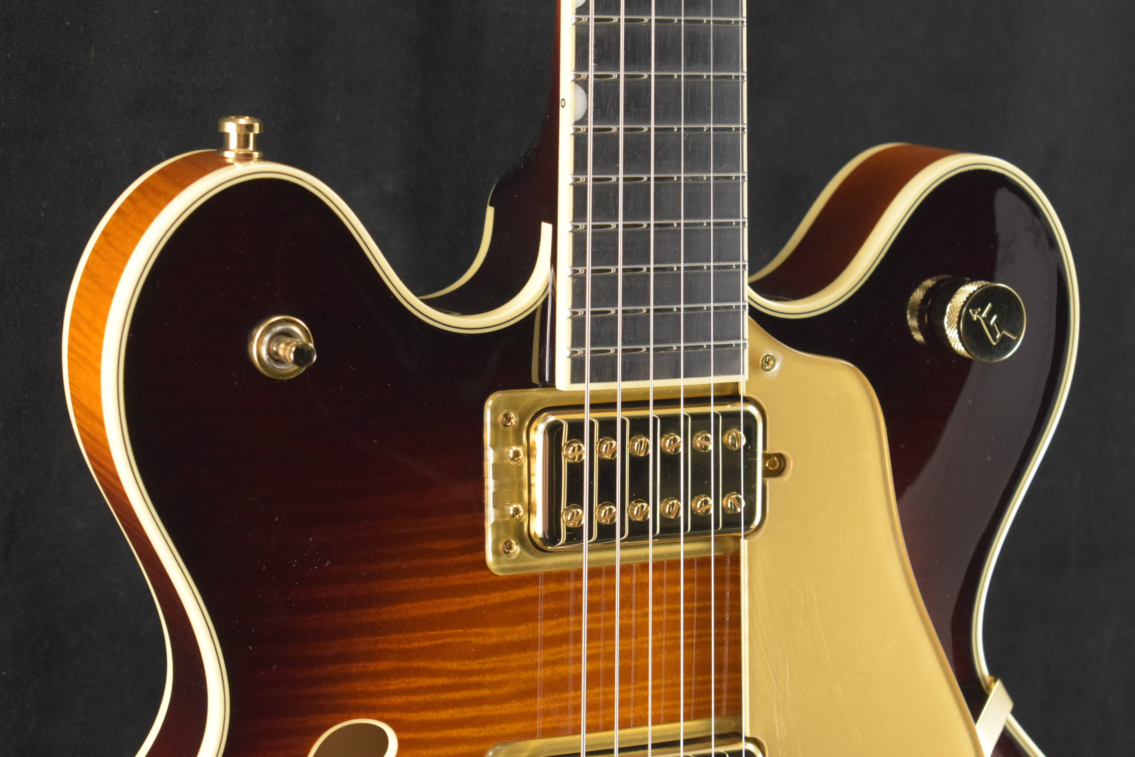 Gretsch Electromatic LTD Flame Okoume Broadkaster Double-Cut with