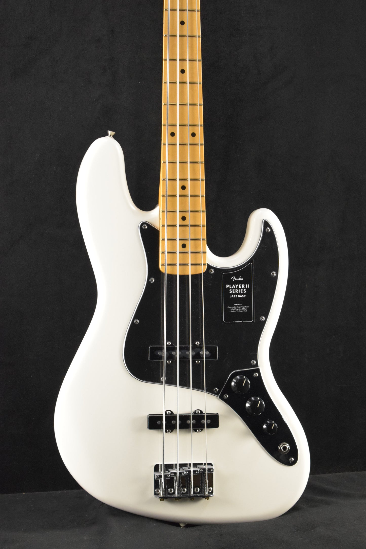 Fender Player II Jazz Bass Polar White Maple Fingerboard