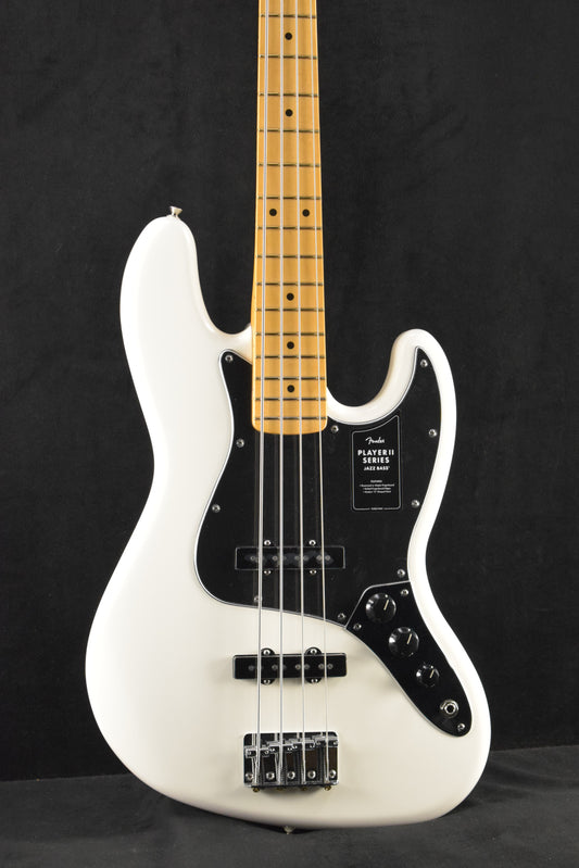Fender Player II Jazz Bass Polar White Maple Fingerboard
