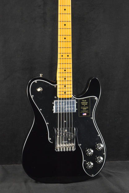 Fender American Vintage II 1977 Telecaster Custom Maple Fingerboard Black