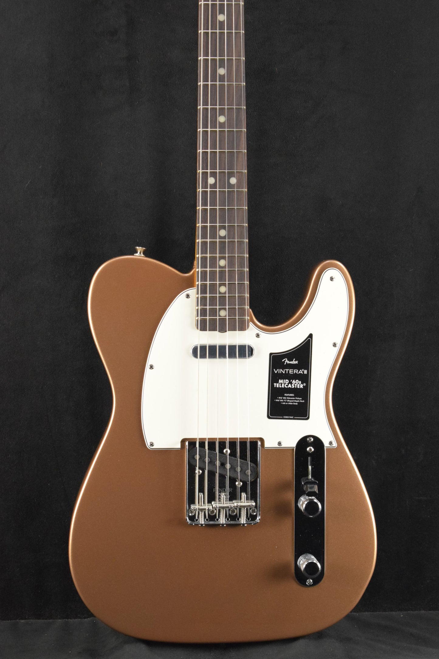 Fender Vintera III Mid '60s Telecaster Firemist Gold Rosewood Fingerboard