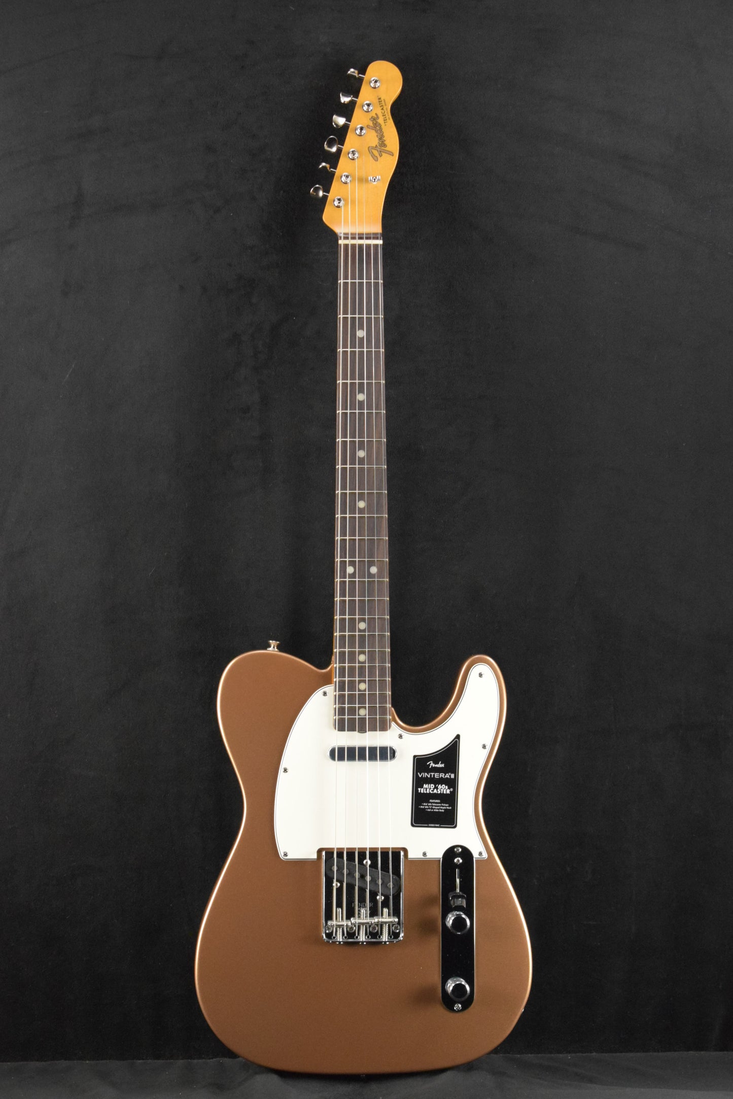 Fender Vintera III Mid '60s Telecaster Firemist Gold Rosewood Fingerboard