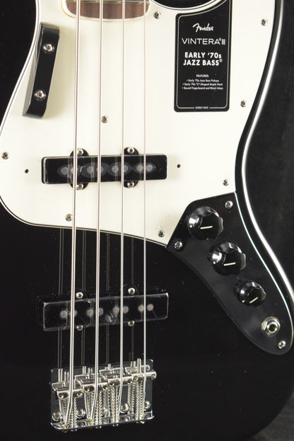 Fender Vintera III Early '70s Jazz Bass Black Rosewood Fingerboard