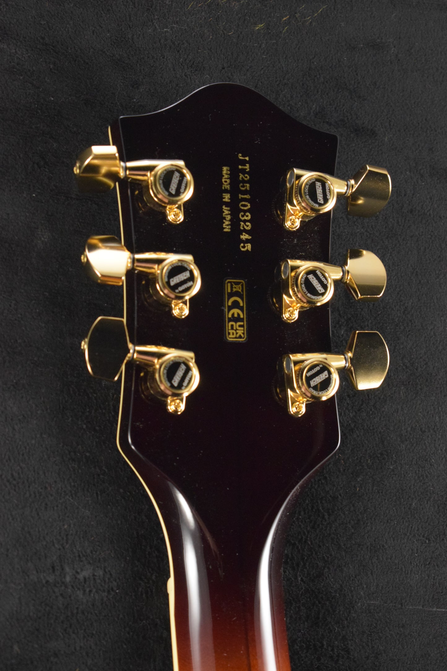 Gretsch Broadkaster LX Figured Center Block with String-Thru Bigsby Havana Burst