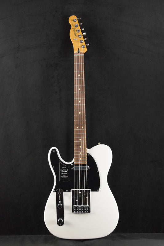Fender Player II Telecaster Left-Hand Polar White Rosewood Fingerboard
