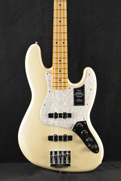 Fender Player II Modified Active Jazz Bass Olympic Pearl Maple Fingerboard