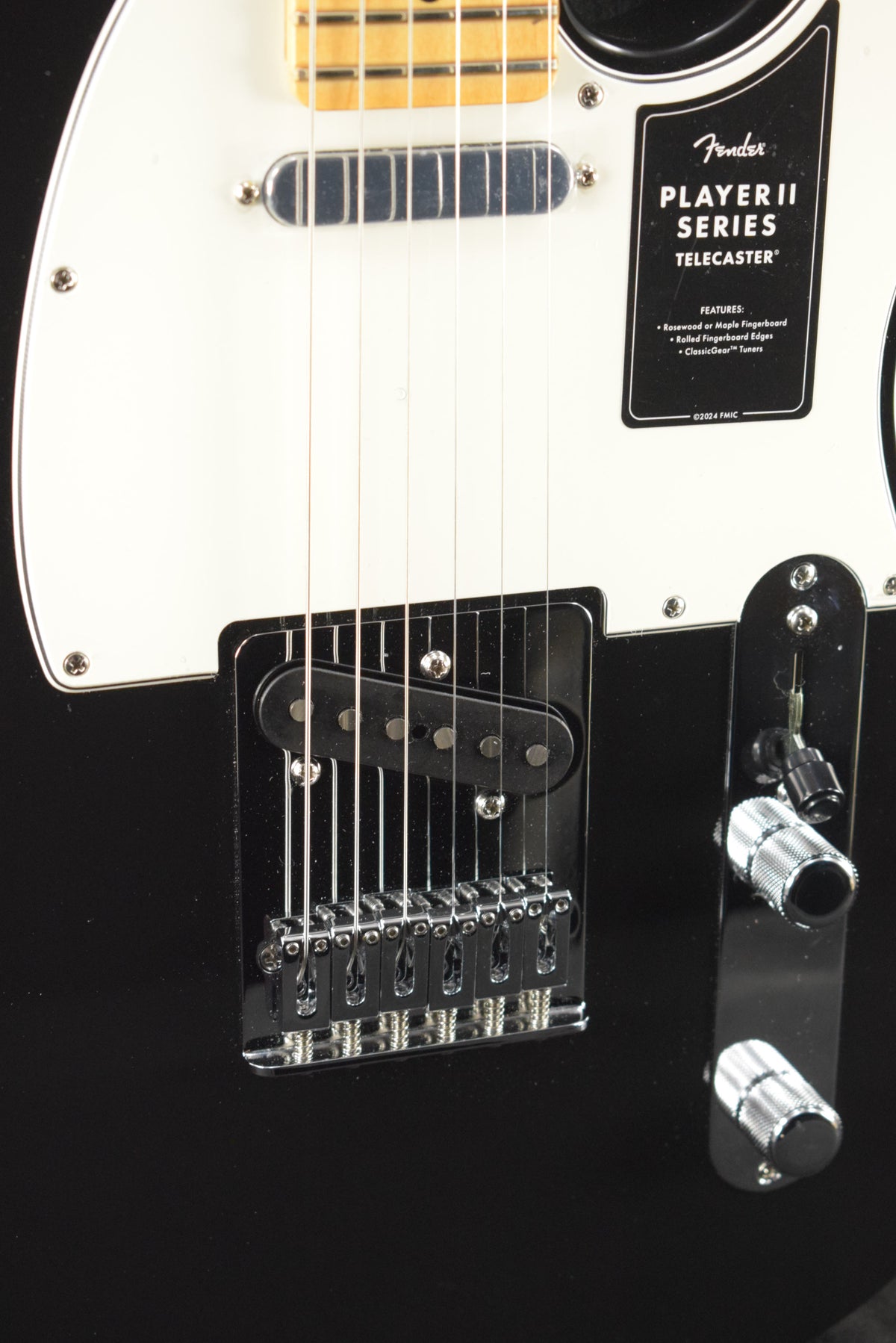Fender Player II Telecaster Black Maple Fingerboard