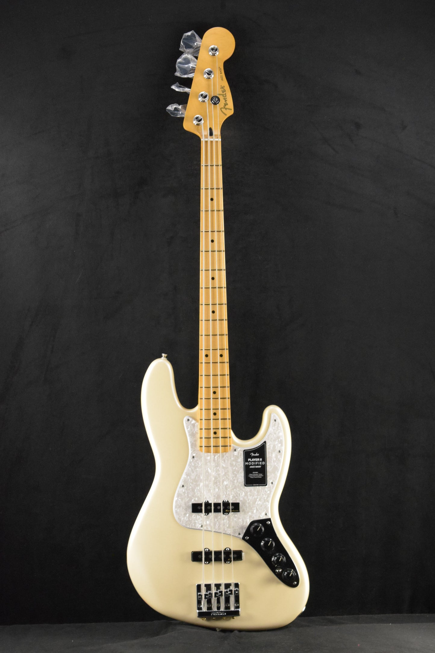 Fender Player II Modified Active Jazz Bass Olympic Pearl Maple Fingerboard