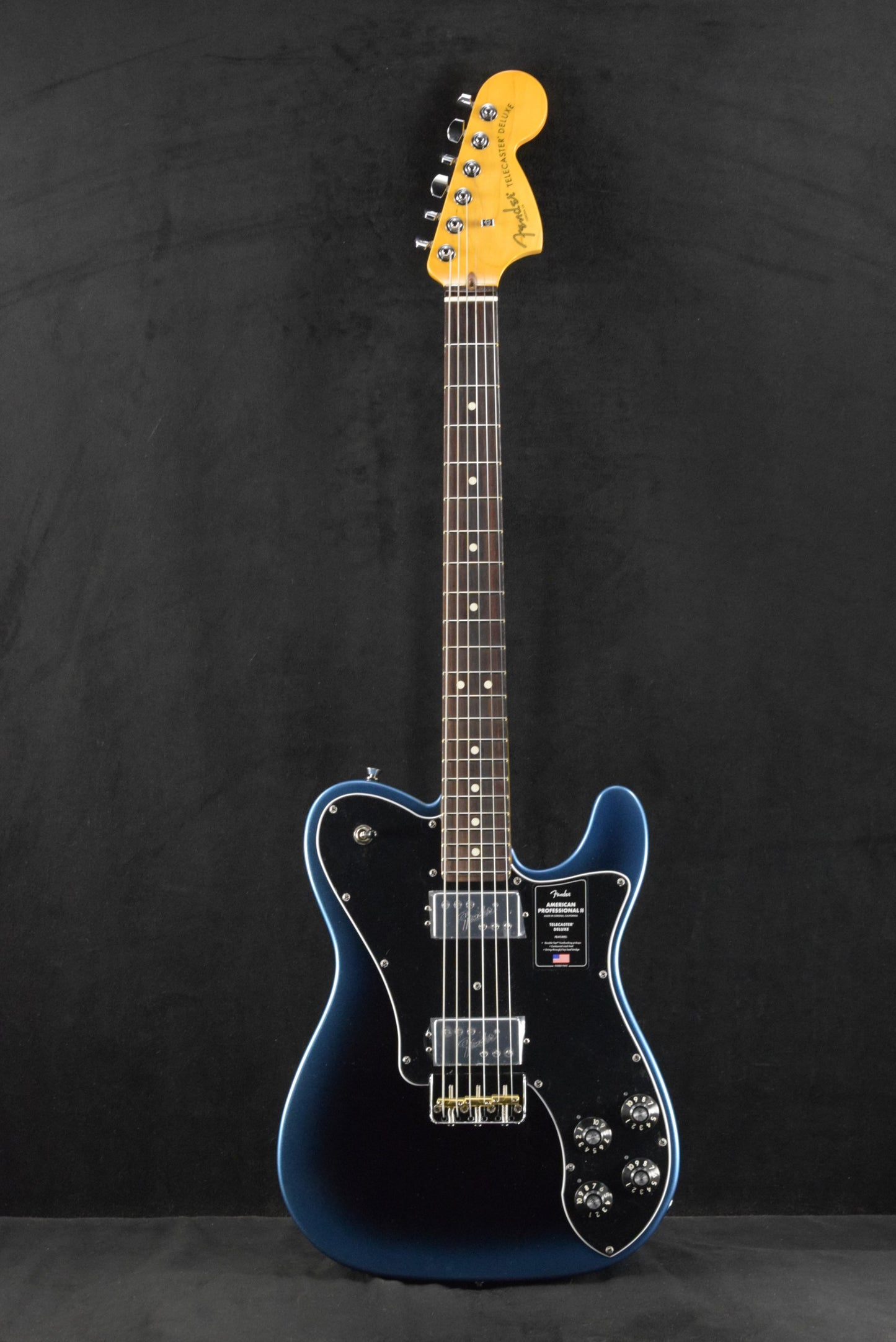 Fender American Professional II Telecaster Deluxe Rosewood Fingerboard Dark Night