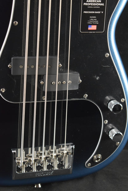 Fender American Professional Precision Bass V Dark Night Rosewood Fingerboard