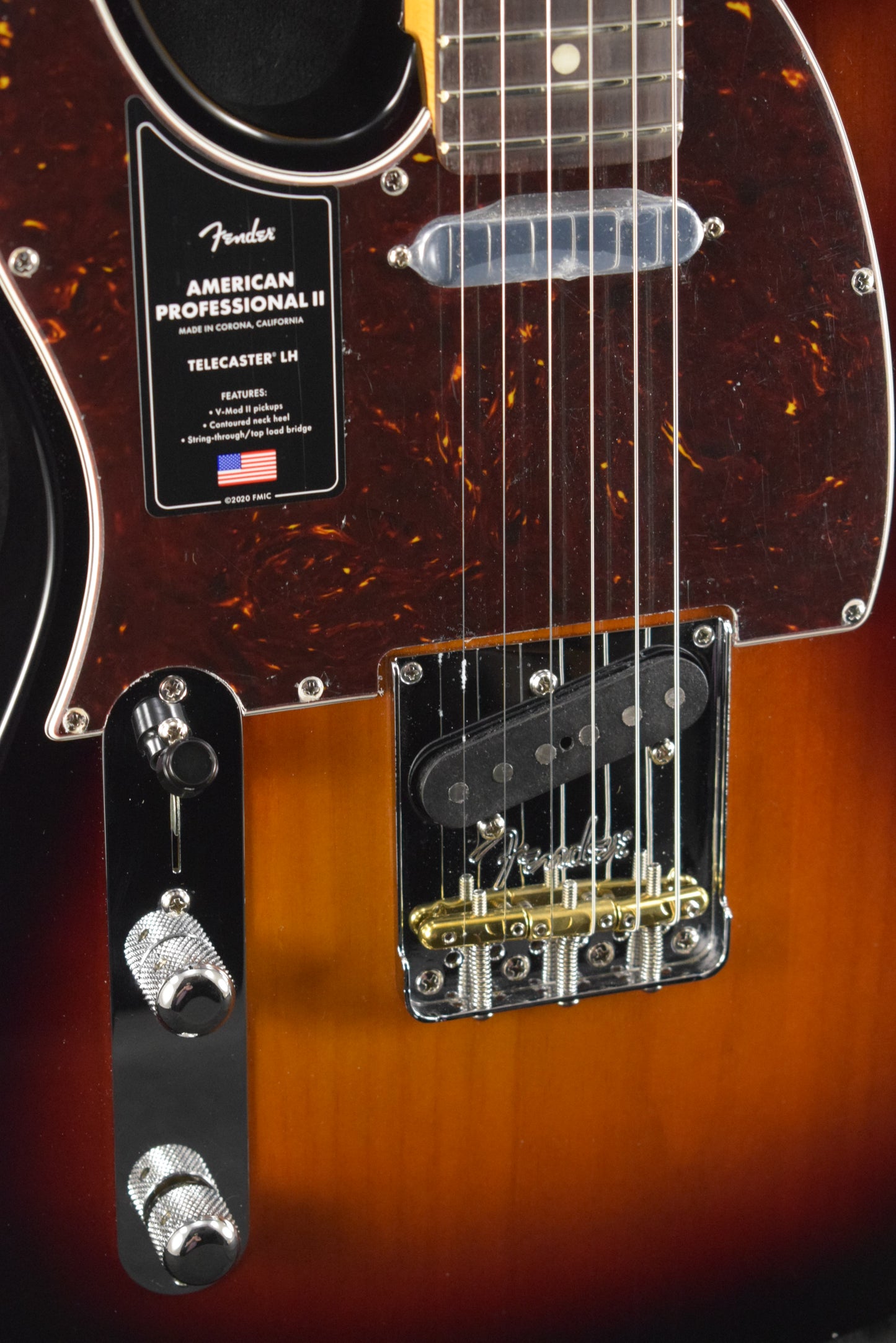 Fender American Professional II Telecaster Left-Hand 3-Color Sunburst Rosewood Fingerboard