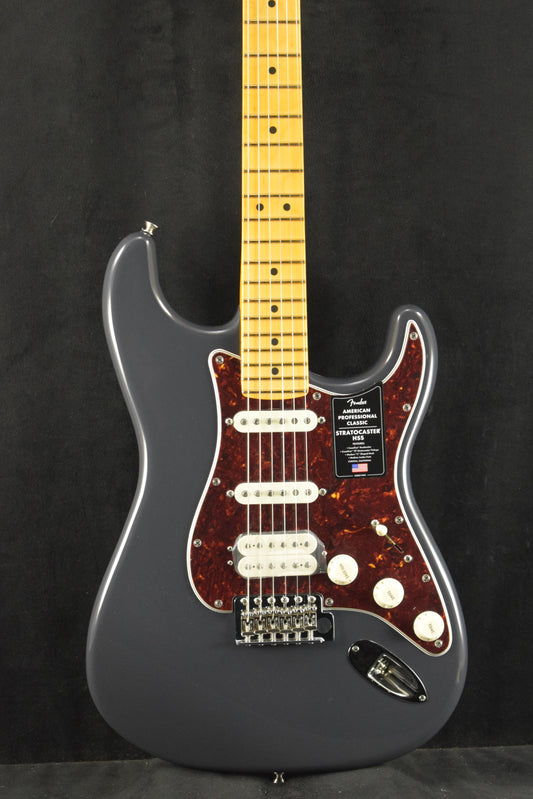 Fender American Professional Classic Stratocaster HSS Faded Black Maple Fingerboard