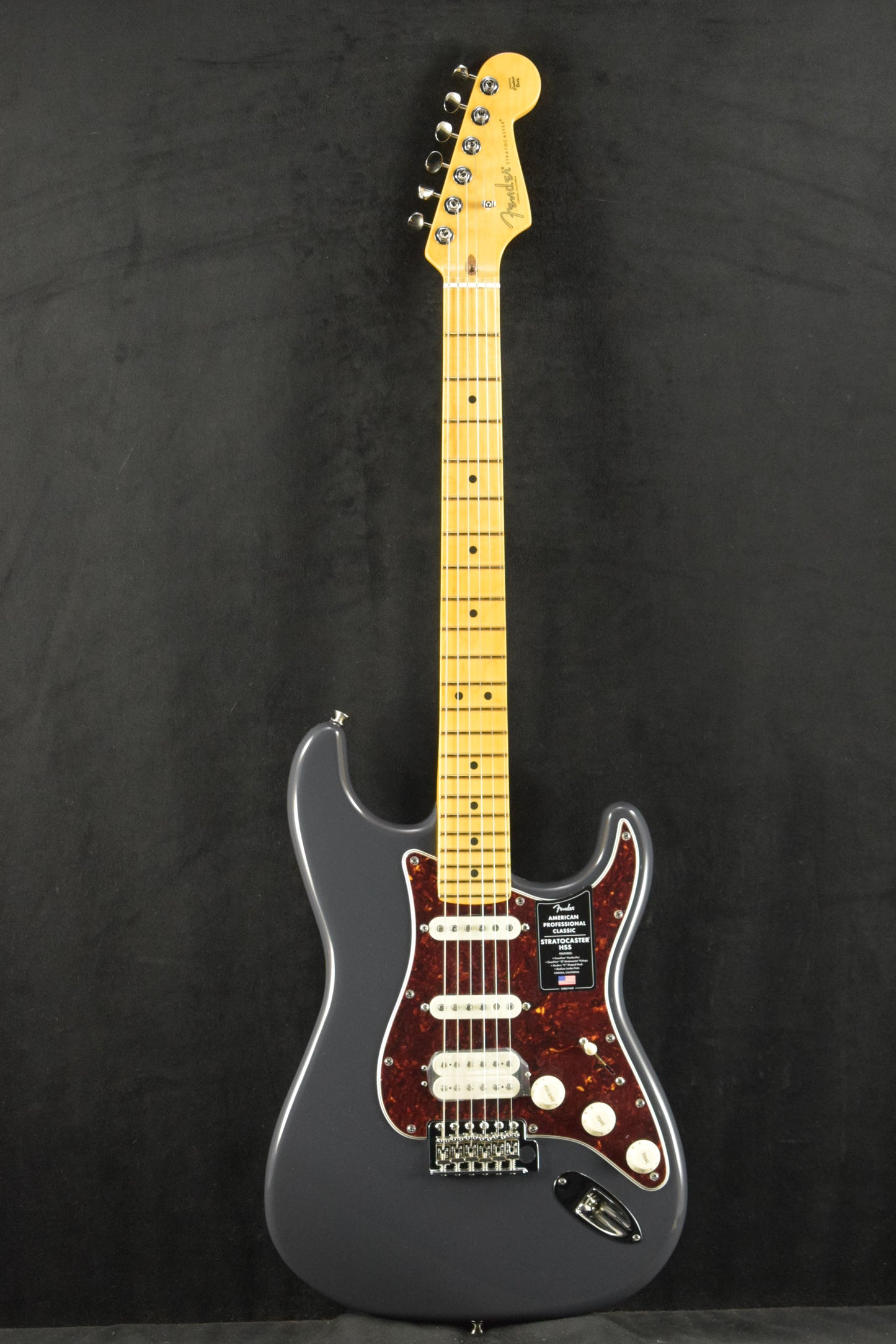 Fender American Professional Classic Stratocaster HSS Faded Black Maple Fingerboard