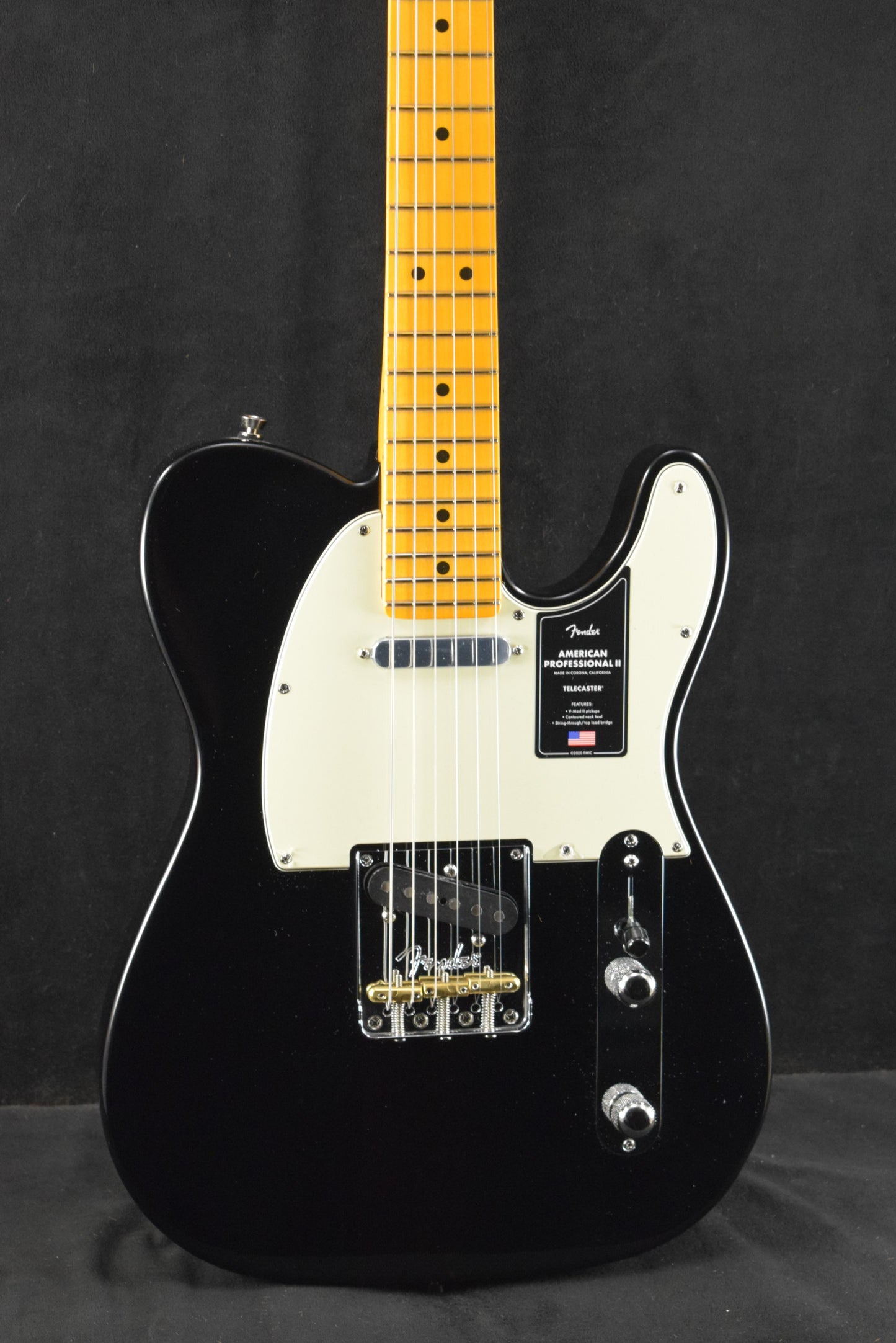 Fender American Professional II Telecaster Maple Fingerboard Black
