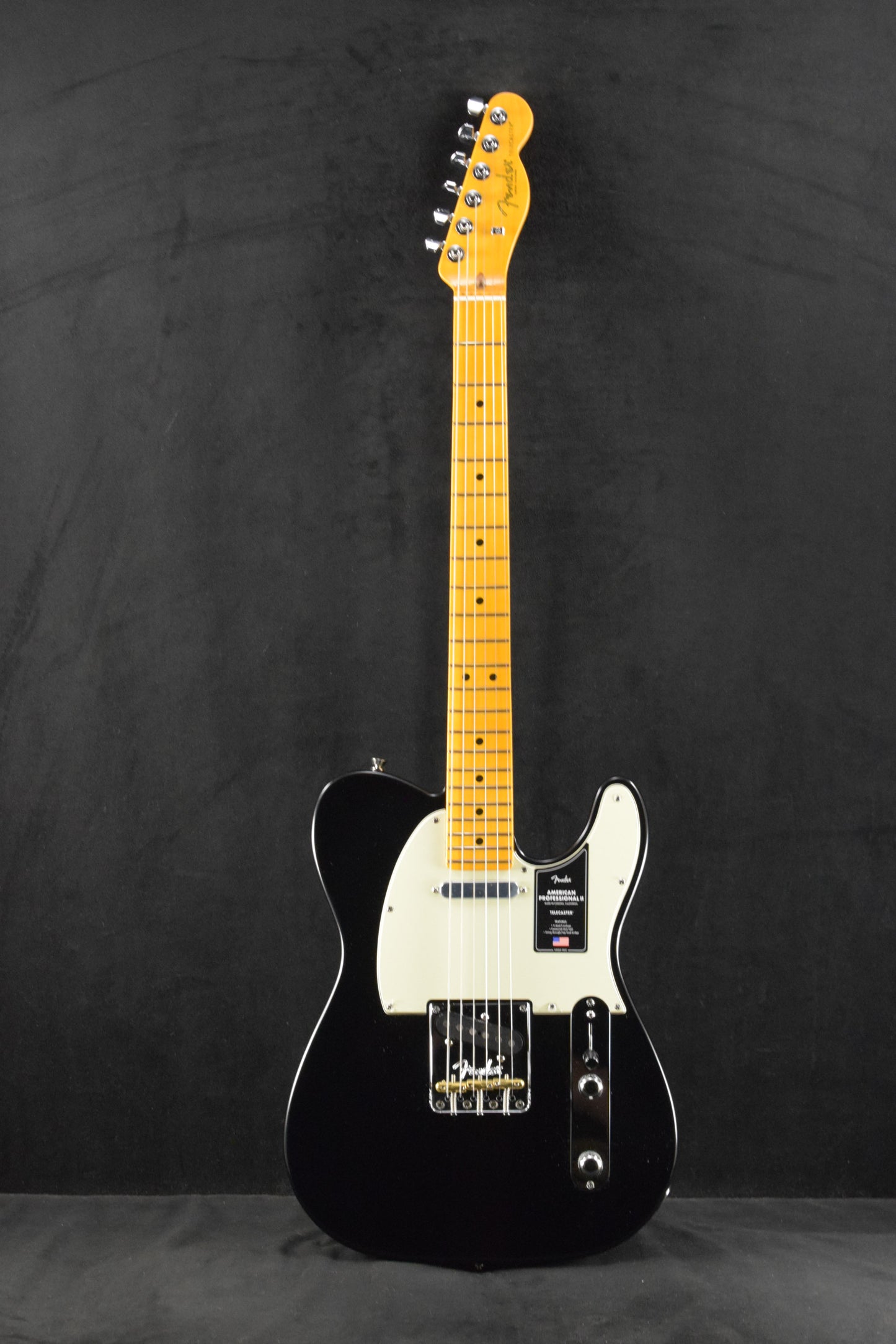 Fender American Professional II Telecaster Maple Fingerboard Black