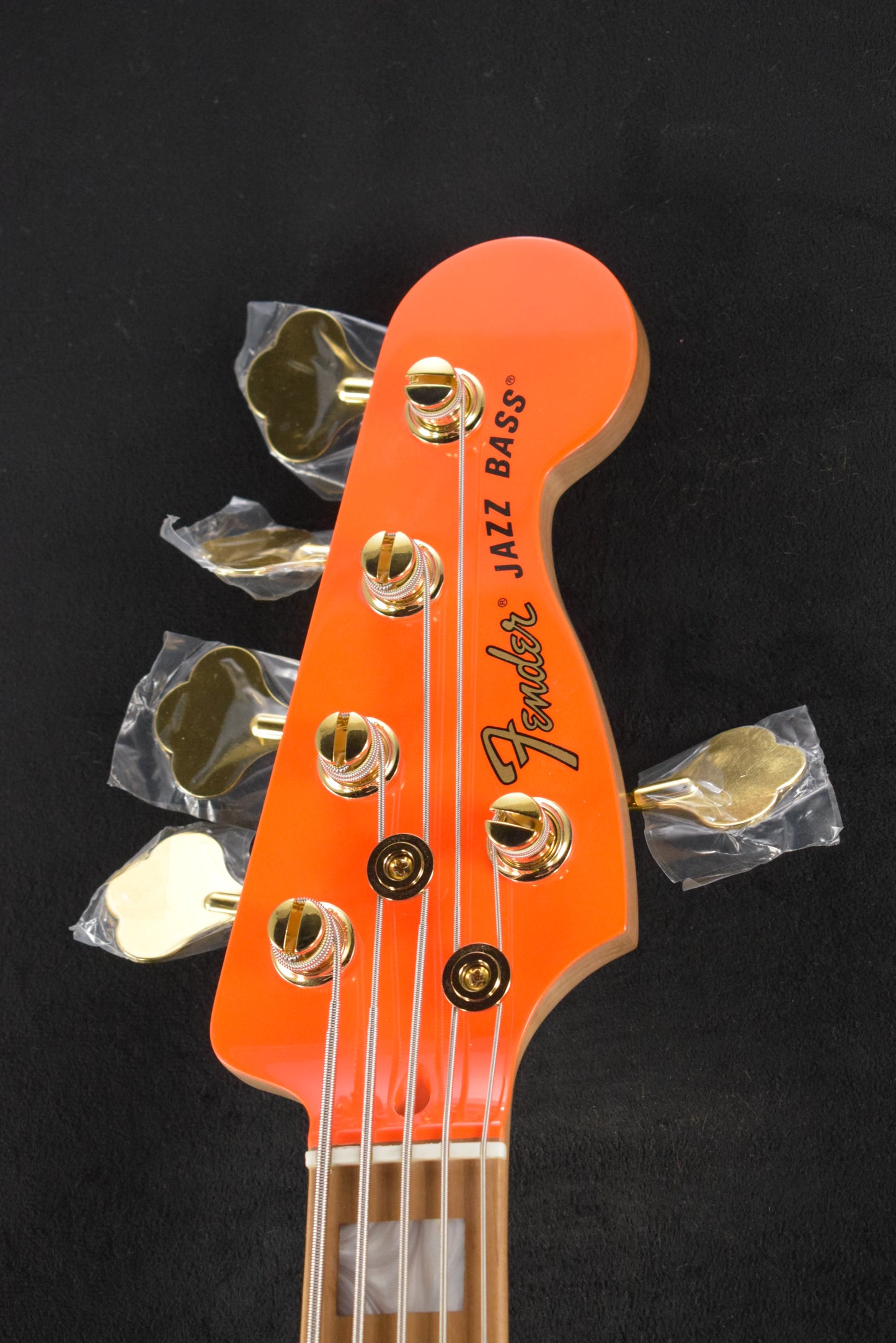 Fender MonoNeon Jazz Bass V Neon Yellow Maple Fingerboard