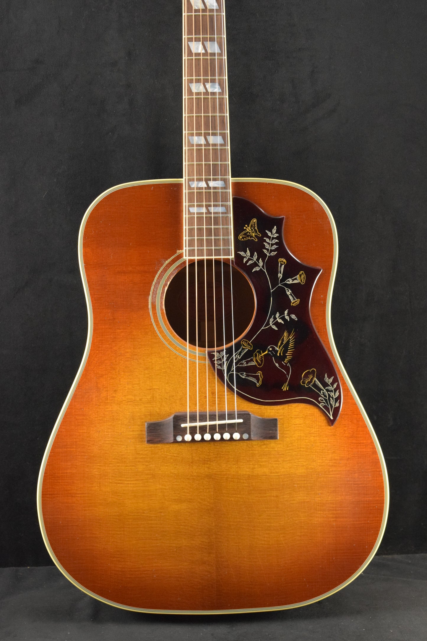 Gibson Murphy Lab 1960 Hummingbird Heritage Cherry Sunburst Light Aged