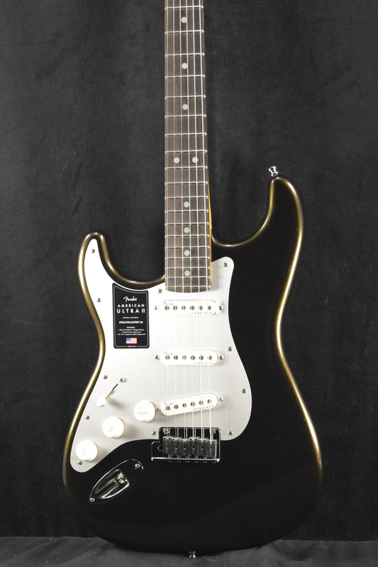 Fender American Ultra II Stratocaster Left-Hand Texas Tea Ebony Fingerboard