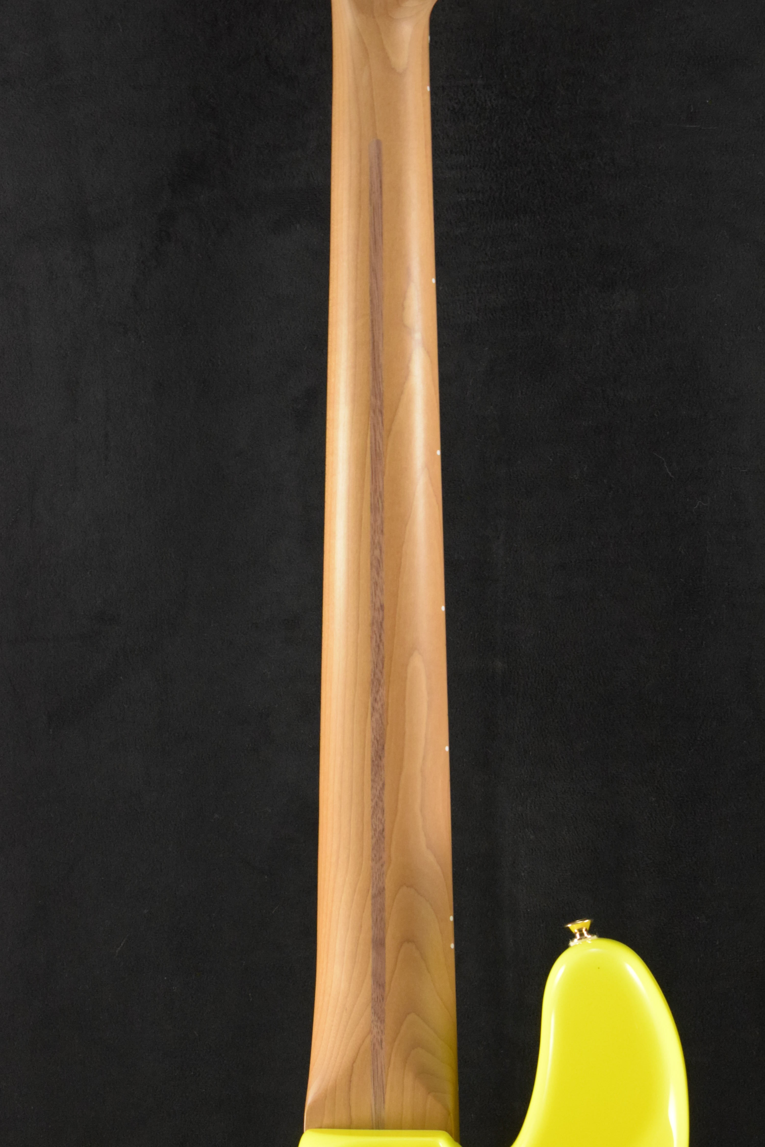 Fender MonoNeon Jazz Bass V Neon Yellow Maple Fingerboard