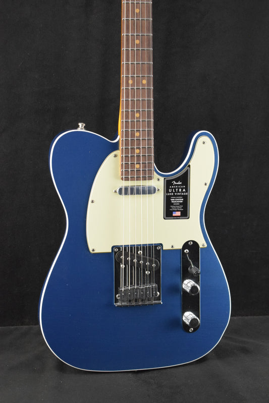Fender American Ultra Luxe Vintage '60s Custom Telecaster Rosewood Fingerboard Lake Placid Blue