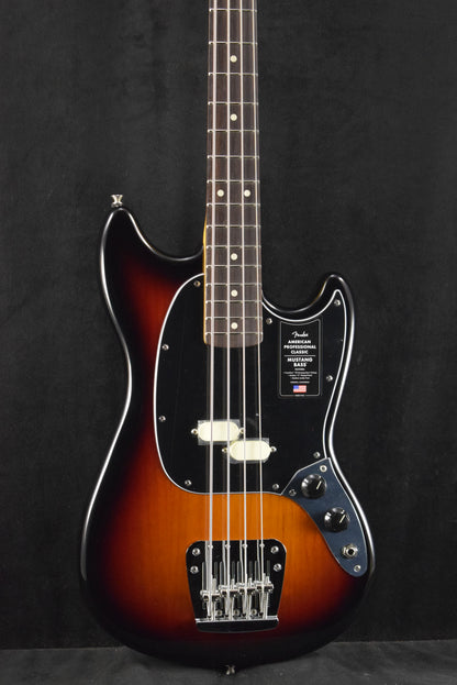 Fender American Professional Classic Mustang Bass 3-Color Sunburst Rosewood Fingerboard
