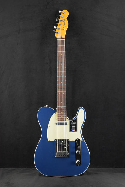 Fender American Ultra Luxe Vintage '60s Custom Telecaster Rosewood Fingerboard Lake Placid Blue