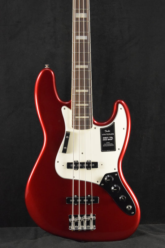 Fender Vintera III Early '70s Jazz Bass Candy Apple Red Rosewood Fingerboard